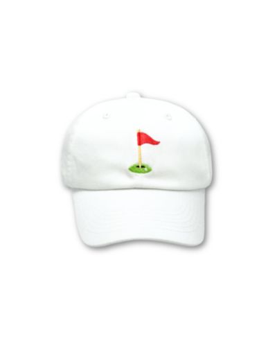 Бейсболка Bits & Bows Golf Flag для мальчиков, белая