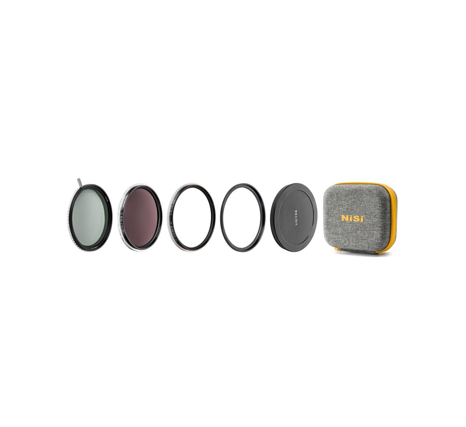 Nisi Swift VND Mist Variable Neutral Density True Color 5-Piece Filter Kit for 82mm Lenses