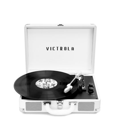 Journey+ Bluetooth Suitcase Record Player Journey+ Bluetooth Suitcase Record Player (White)
