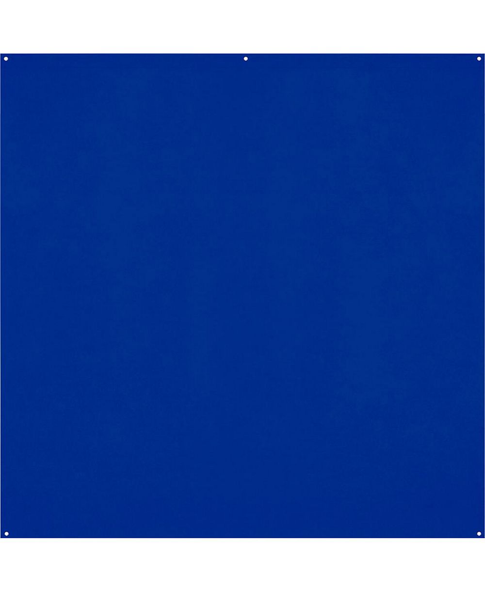 Westcott Wrinkle-Resistant Backdrop, Royal Blue/Chroma-Key Blue - 8 x 8'