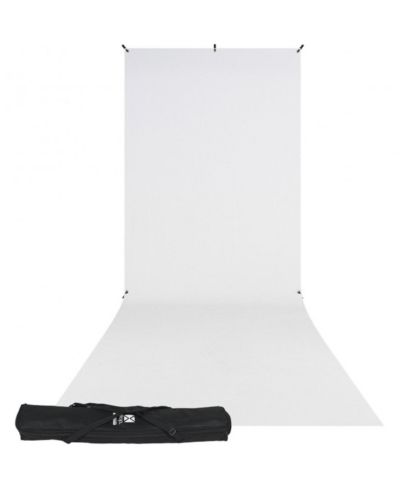 Комплект фонов Westcott 5x12' X-Drop устойчивый к появлению складок, белый фон High-Key