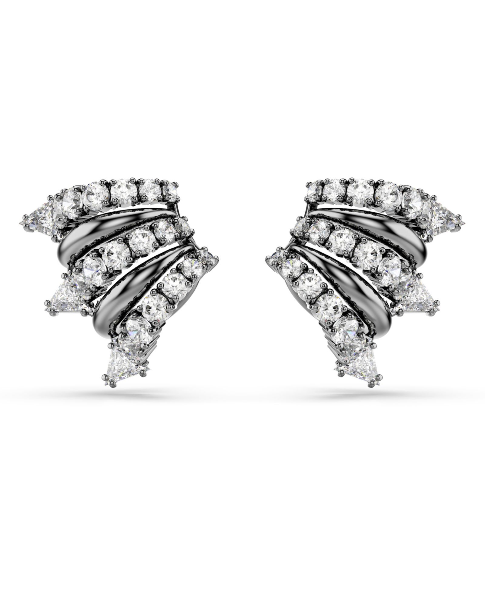 Swarovski Sublima Серьги-каффы с родиевым покрытием