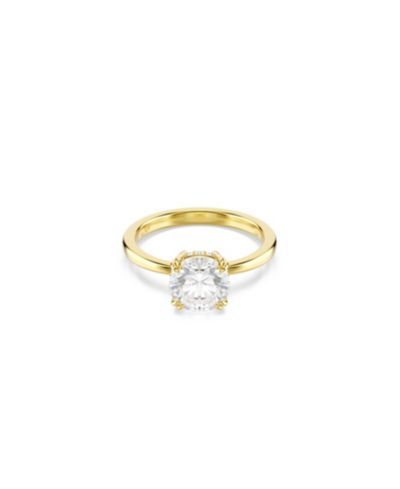 Swarovski Stilla Attract Коктейльное кольцо с золотым напылением