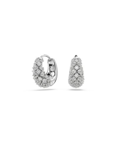 Swarovski серьги Sublima с родиевым покрытием
