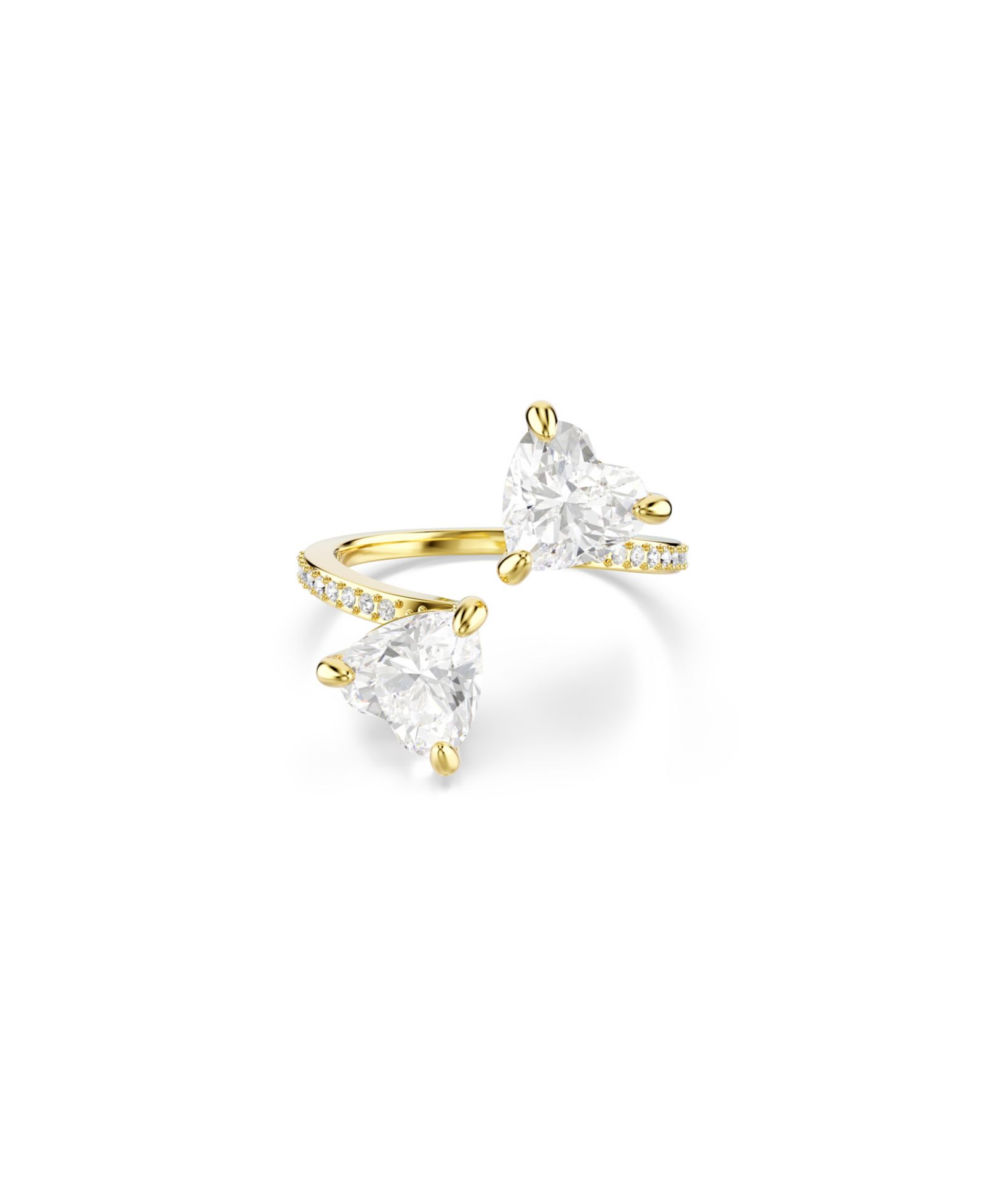Swarovski Mesmera Attract Gold-Tone Plated Open Ring