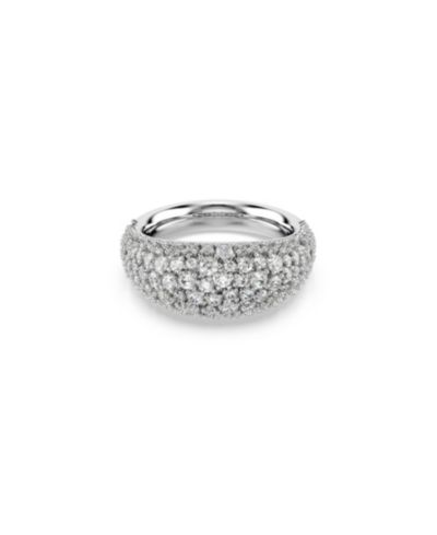 Swarovski Sublima кольцо с белым родиевым покрытием