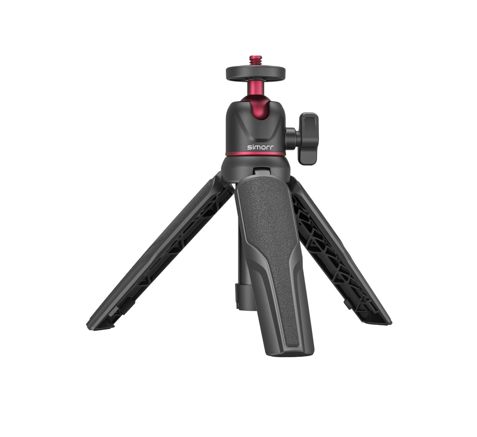 SmallRig simorr Vigor Vt-10 Travel 360-Degree Ball Head Tripod for Cameras & Smartphones
