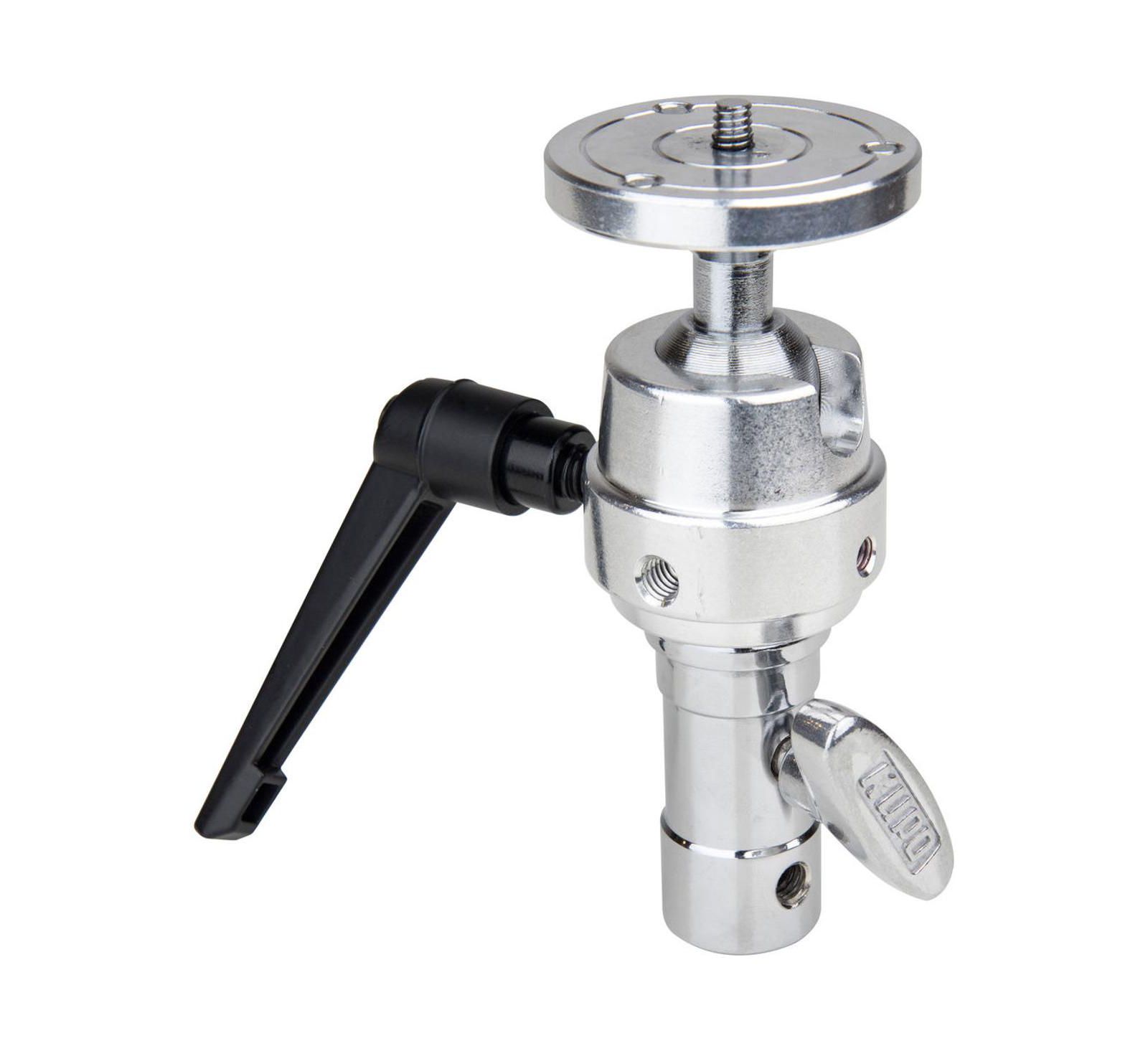 Kupo Super Grip Finger with Round Camera Plate Adjustable Ball Head Camera Mount for Standard Camera Tripod Stands