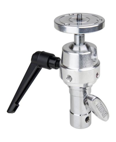 Kupo Super Grip Finger with Round Camera Plate Adjustable Ball Head Camera Mount for Standard Camera Tripod Stands