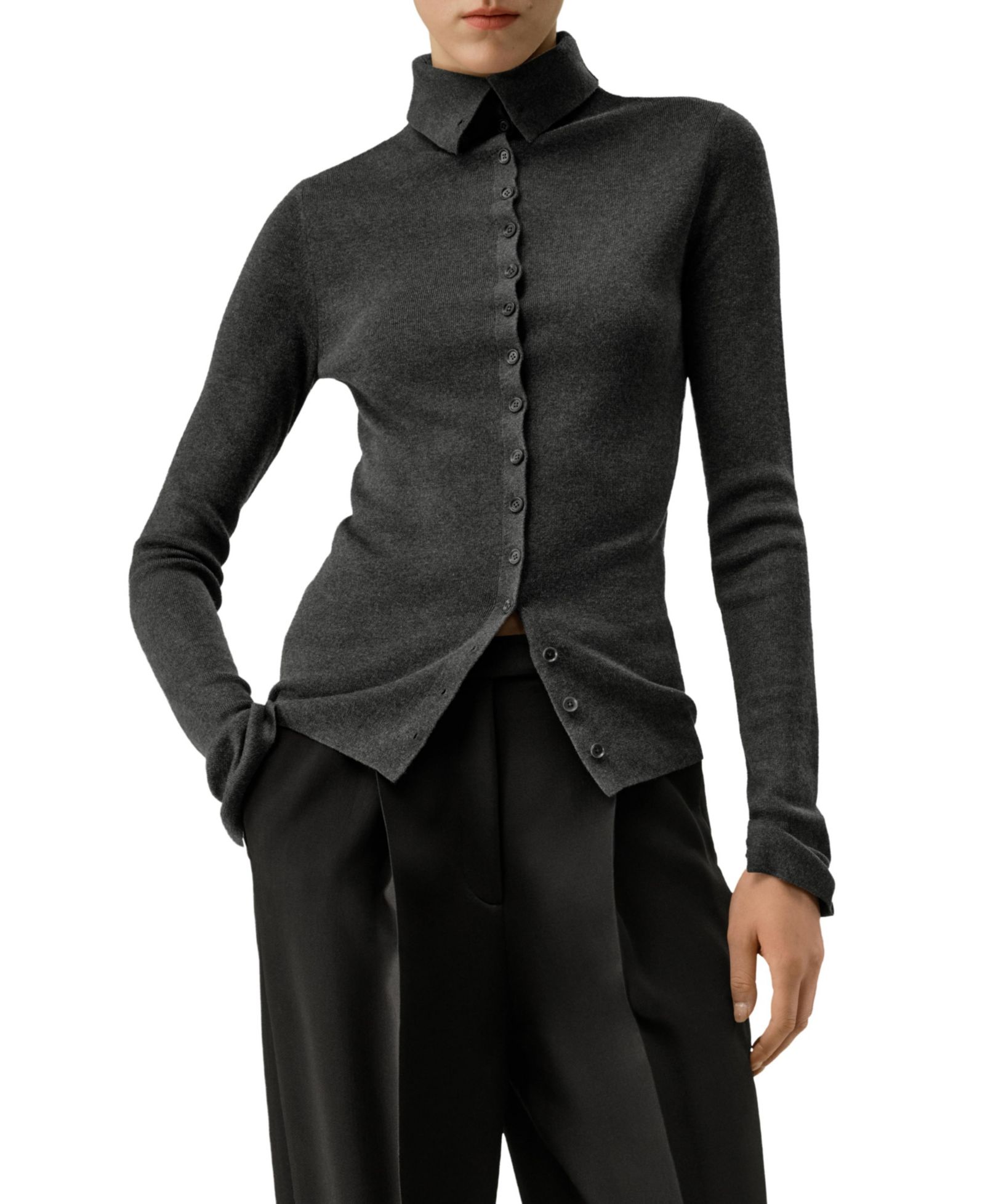 Свитер LILYSILK Slim Fit Silk Cashmere