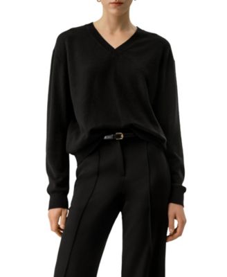 LILYSILK V-Neck Baby Cashmere Sweater