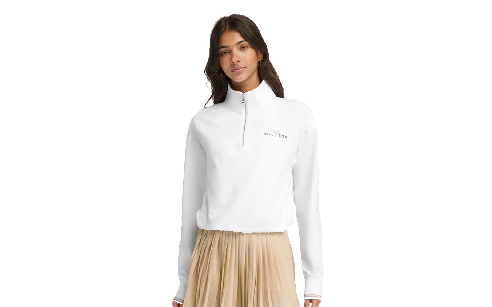 Wilson Women's Davenport Woven Tennis Pullover