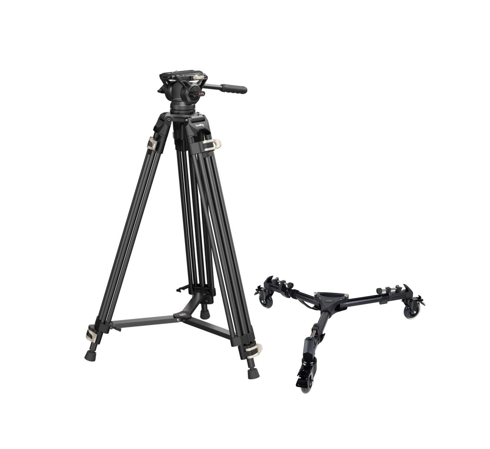 SmallRig SMALLRIG  FLUID HEAD TRIPOD BUNDLE