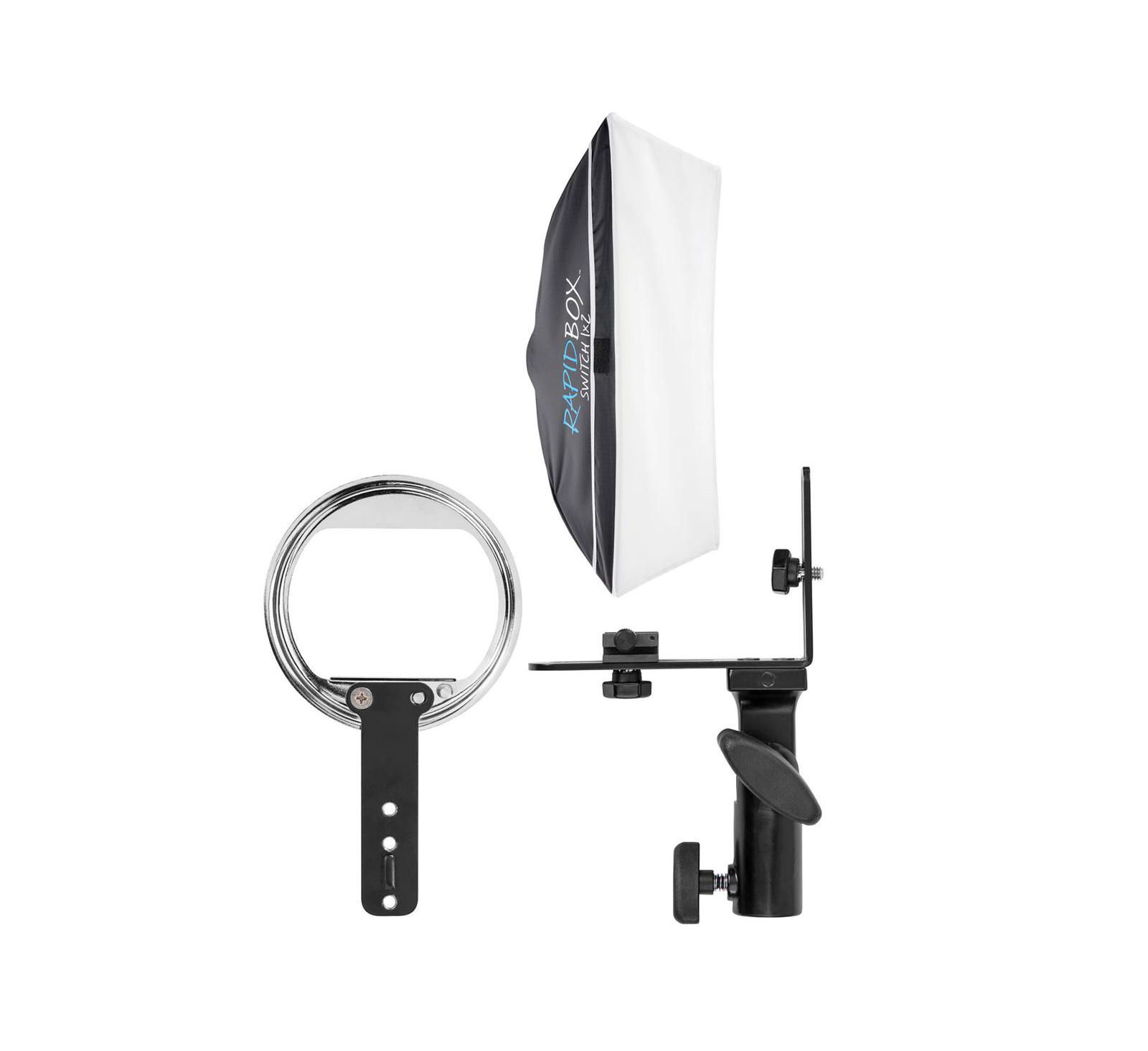 Светорассеиватель Westcott Rapid Box Switch 1x2 Strip с бесплатным вставным фильтром Speedlite Switch, фактический размер 10x24"
