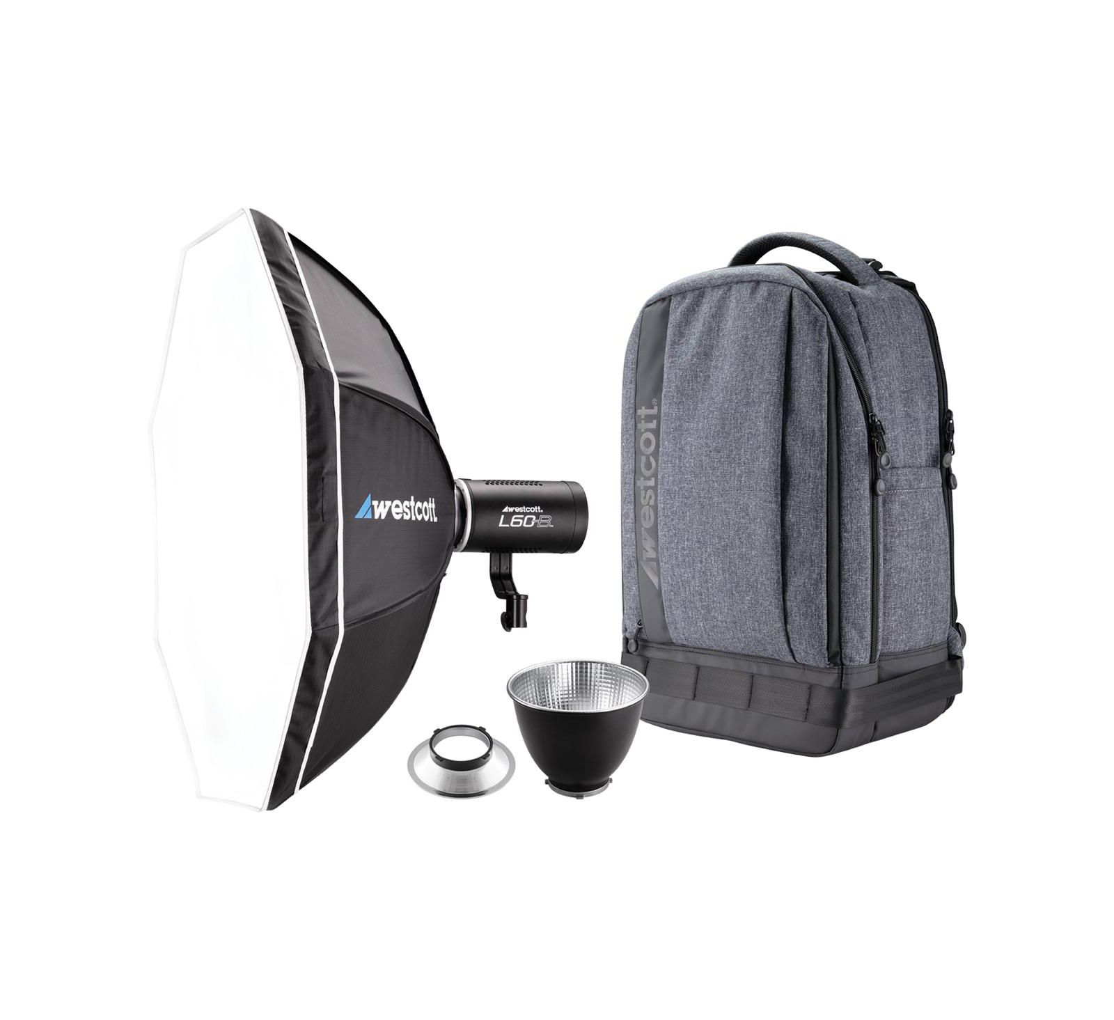 Westcott L60-b 60W Portable Bi-Color LED Video Light Kit