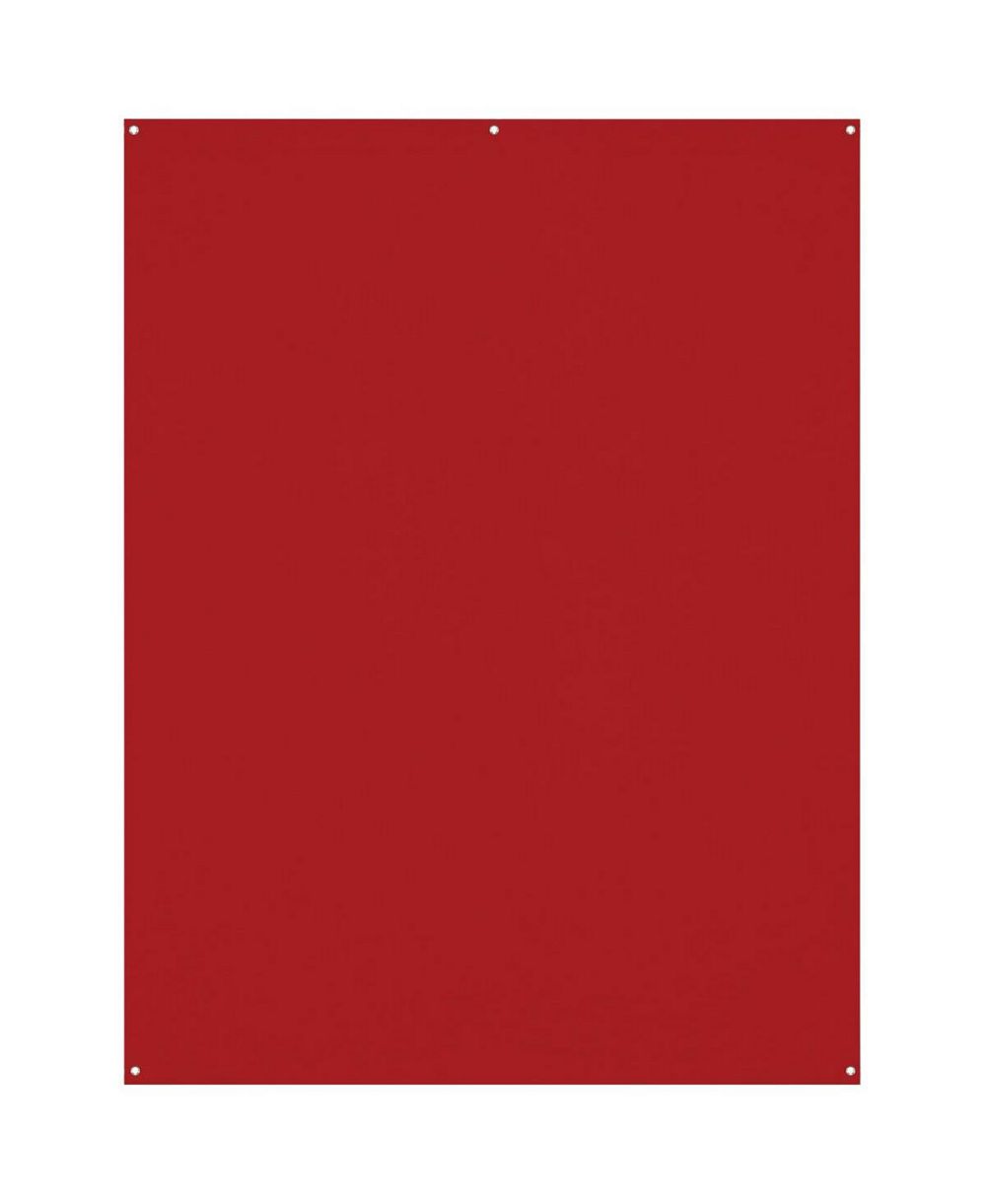 Westcott 5x7' X-Drop Wrinkle-Resistant Backdrop, Scarlet Red
