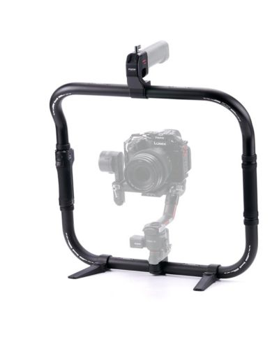 Базовое кольцевое крепление Tilta Basic Ring Grip Plus с интегрированной ручкой управления для DJI RS2, RS3, RS3 Pro, RS5