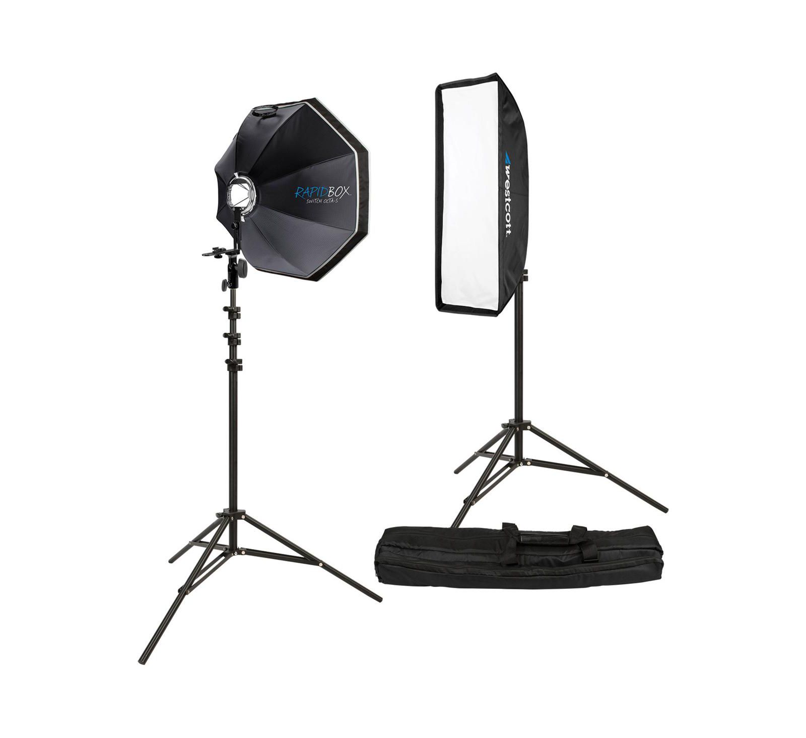 Westcott комплект освещения Rapid Box Switch 2-Light Speedlite, включает Rapid Box Switch Octa-S и 1x2