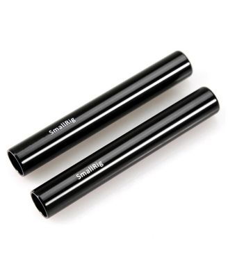 Пара алюминиевых стержней SmallRig 15 мм, черные, резьба M12, 4"