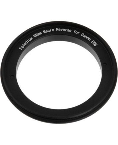 Адаптер Fotodiox 62mm Filter Thread Macro Reverse Mount Ring for Nikon F Mount SLR Camera Body