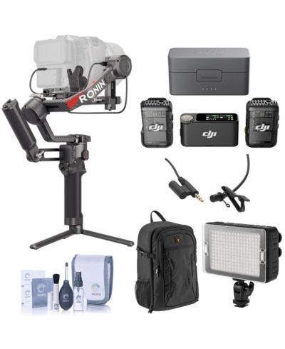 DJI RS 4 Pro Combo, Bundle with Complete Camera Kit