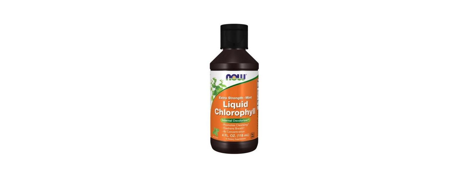 NOW Foods Жидкий хлорофилл Extra Strength Mint, 4 Oz