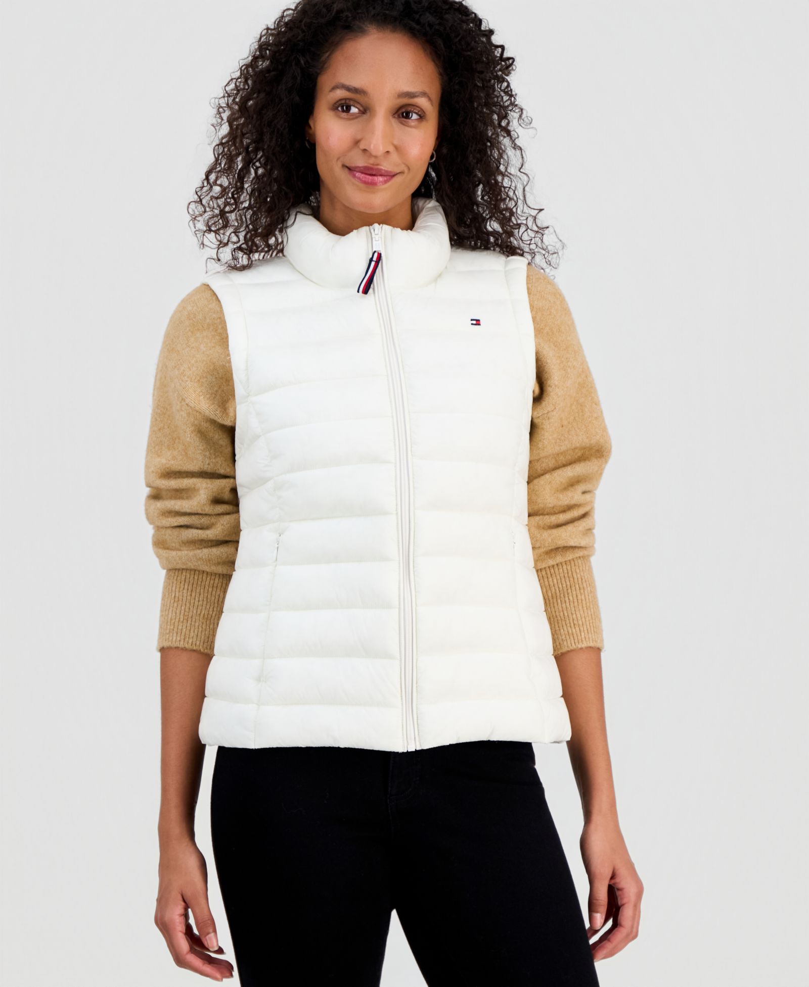 Tommy Hilfiger Women's Zip-Front Puffer Vest