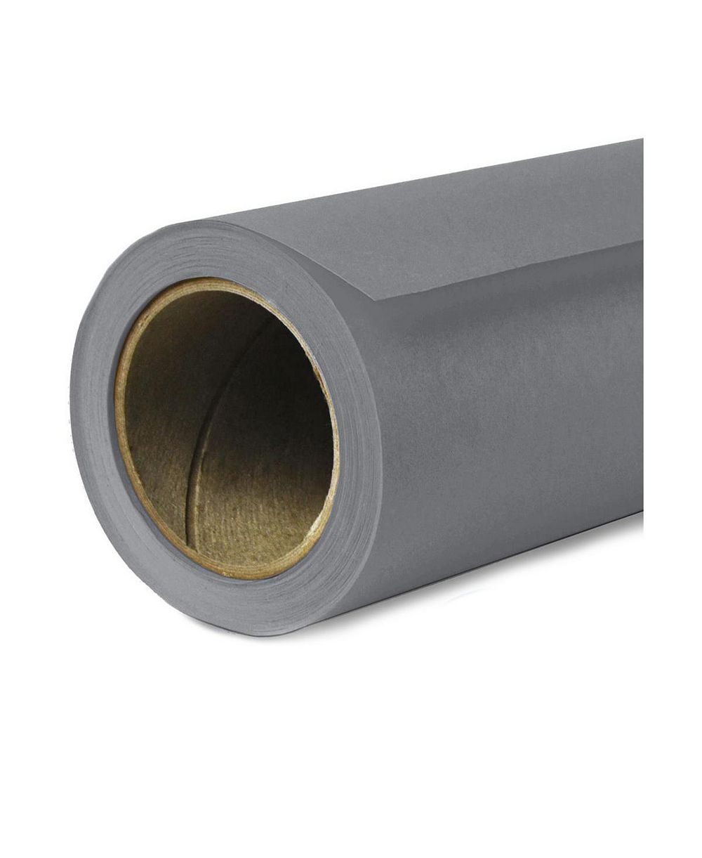 Savage 107"x36' Widetone Seamless Background Paper - Smoke Gray, Single