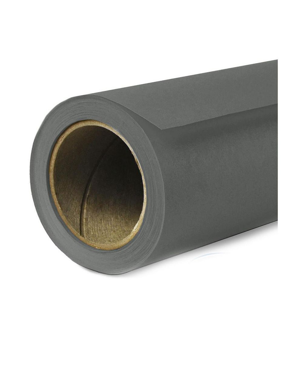 Savage 53"x36' Widetone Seamless Background Paper - Thunder Gray, Single