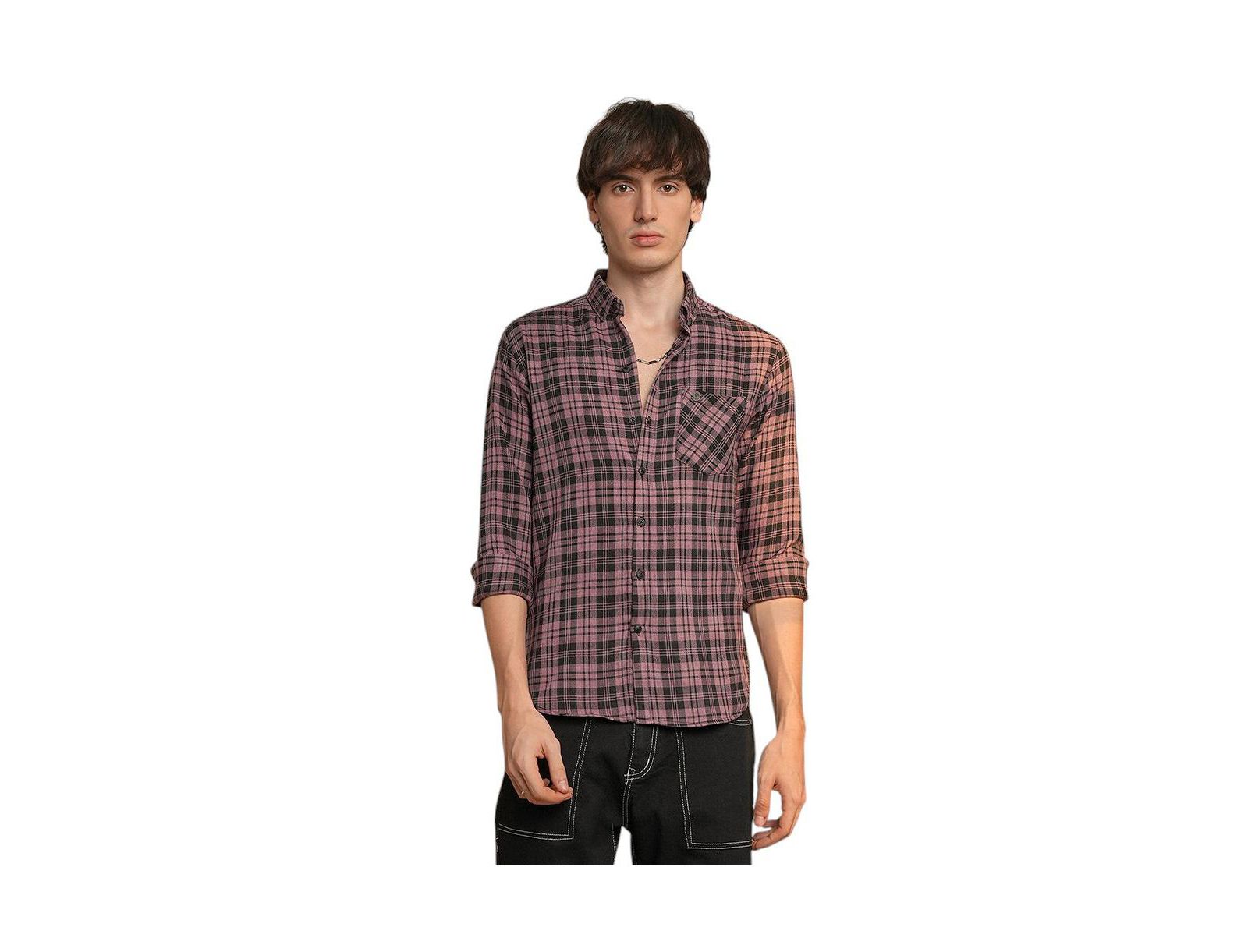 Мужская рубашка Campus Sutra Tartan Plaid