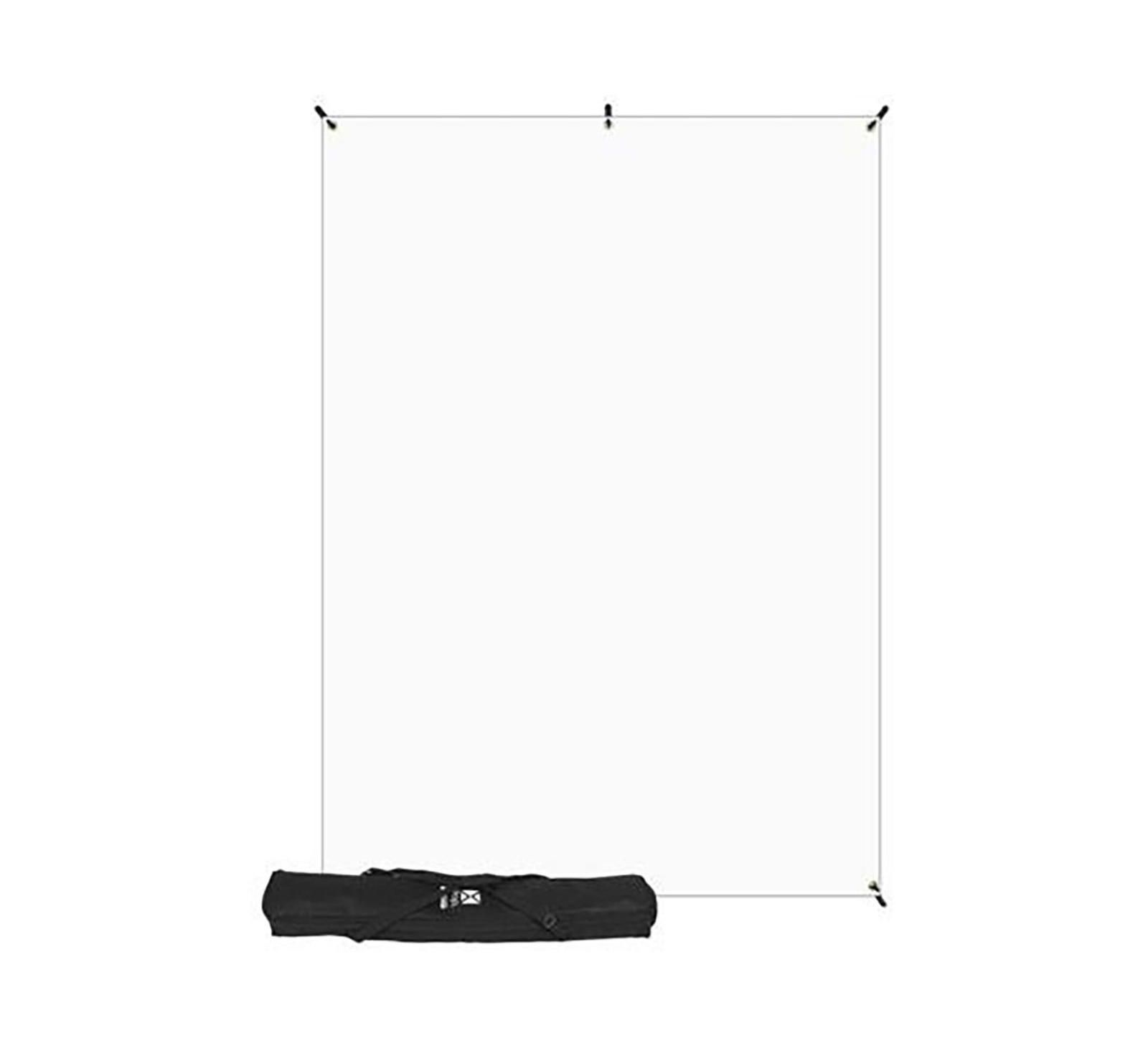 Комплект фона Westcott White X-Drop Backdrop 5 x 7', со стойкой X-Drop и чехлом