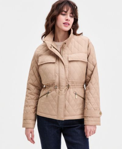 Короткое стеганое пальто Women's
