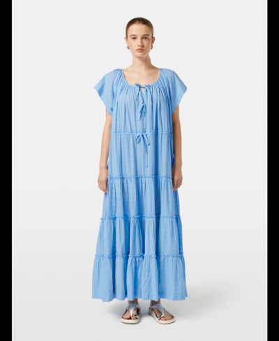 SCOTCH & SODA Women's Tiered Broderie Maxi Dress