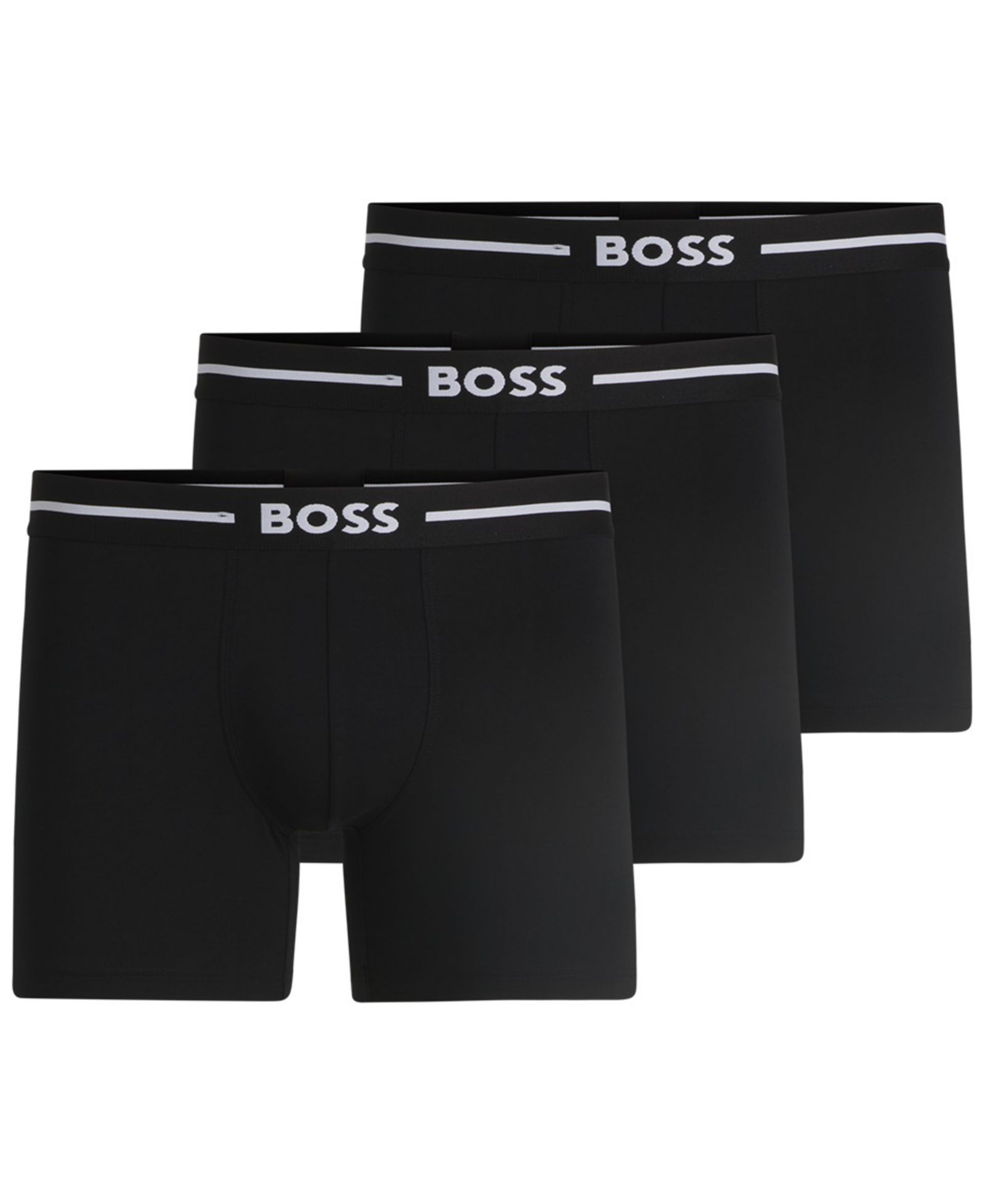 Bold 3-Pack Stretch Cotton Boxer Briefs
