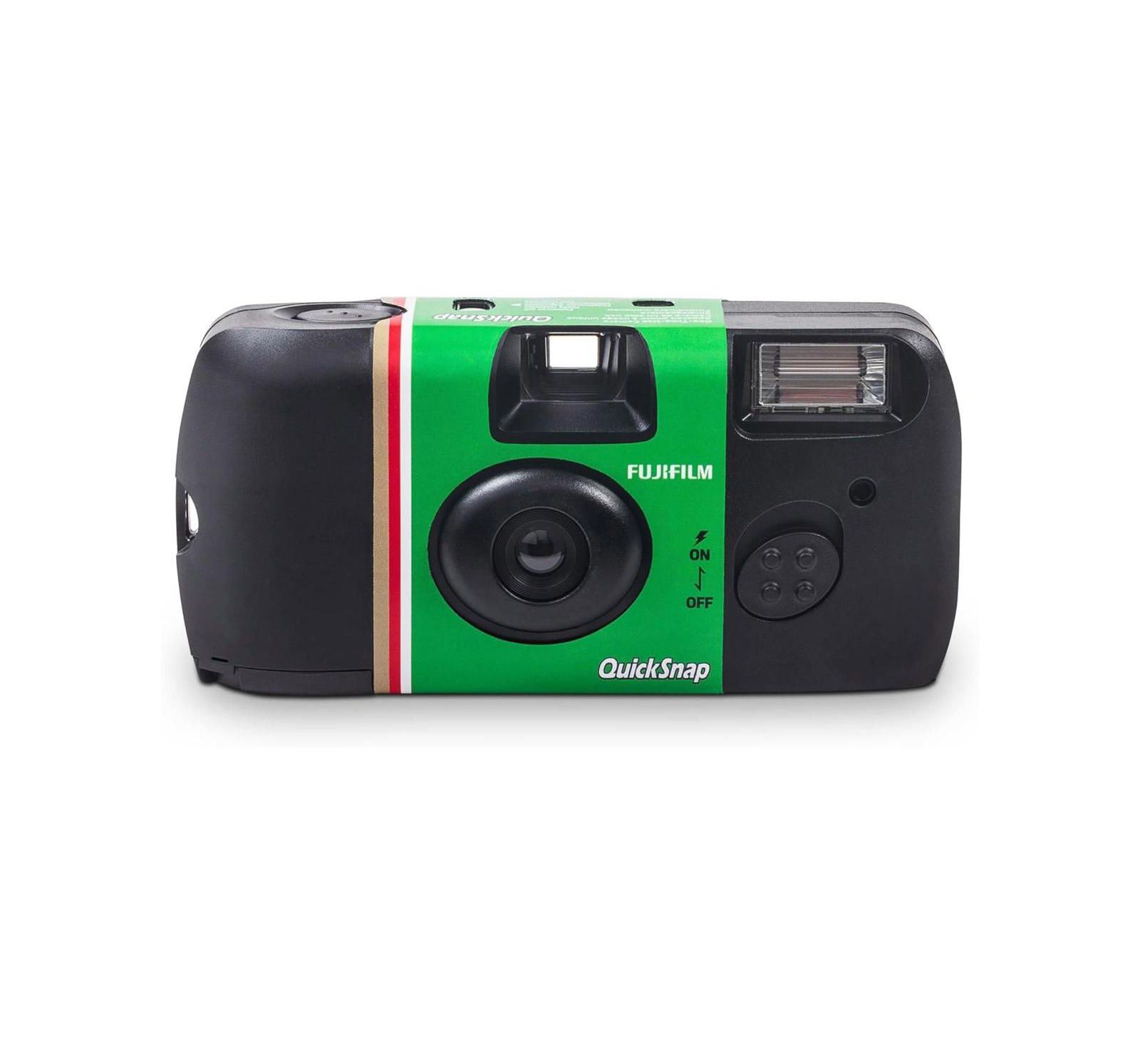 Fujifilm QuickSnap Flash 400 Single-Use Disposable Camera with Built-In Flash, 27 Exposures