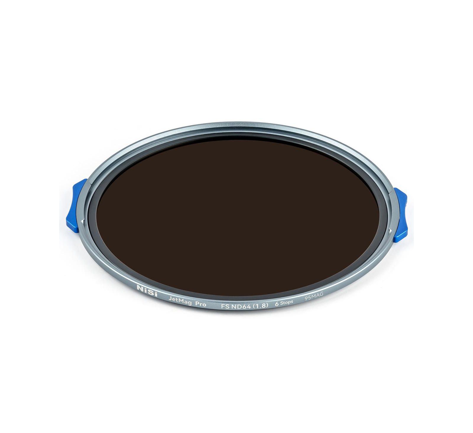 Nisi JetMag Pro 95MAG Fs 1.8 6-Stop Nano-Coated ND64 Filter for 95MAG Adapter