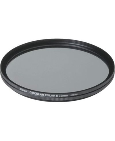 Поляризационный фильтр Nikon 72mm Circular Polarizer II Thin Ring с многослойным покрытием