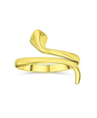 Bling Jewelry кольцо-band Snake из позолоченного серебра 925 Sterling Silver