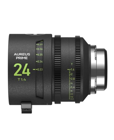 NiSi Aureus Prime 24mm T1.4 Manual Focus Cinema Lens for PL Mount