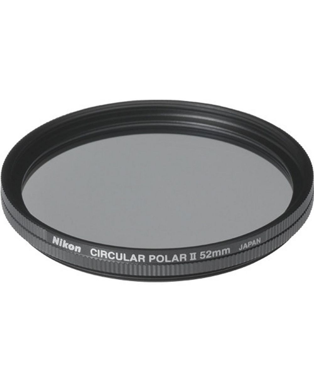 Nikon 52mm Circular Polarizer II Thin Ring Multi-Coated Glass Filter