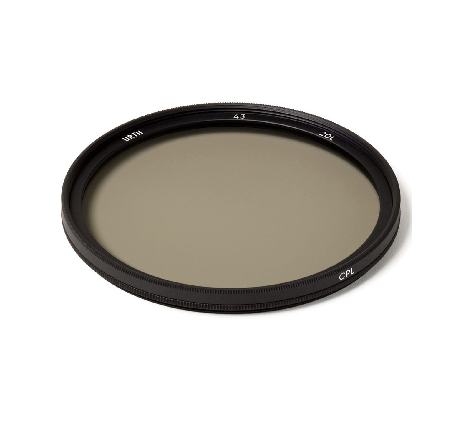 Urth 43mm Plus+ Circular Polarizing 8-Layer Nano-Coating Lens Filter for 43mm Lenses