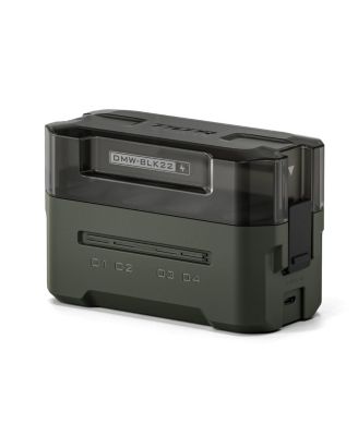 Tilta 4-Channel Portable Charging Station for DMW-BLK22 Battery, Green