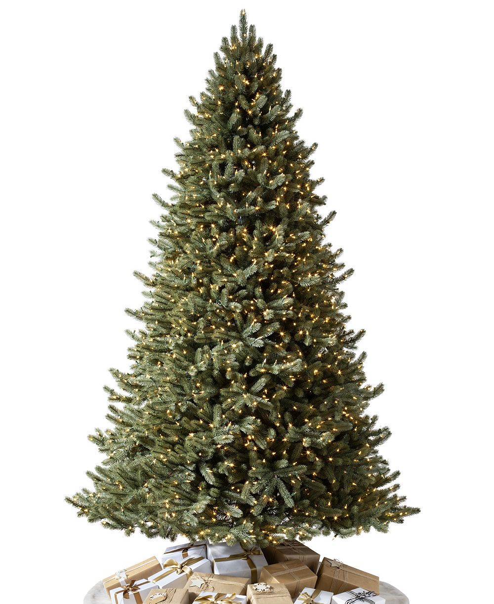 Balsam Hill 7.5' Pre-Lit Vermont White Spruce LEDC Artificial Christmas Tree