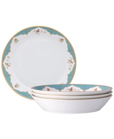 Noritake Lodi's Morning Set of 4 Coupe Dinner Bowls, 9-3/4", 43 oz.