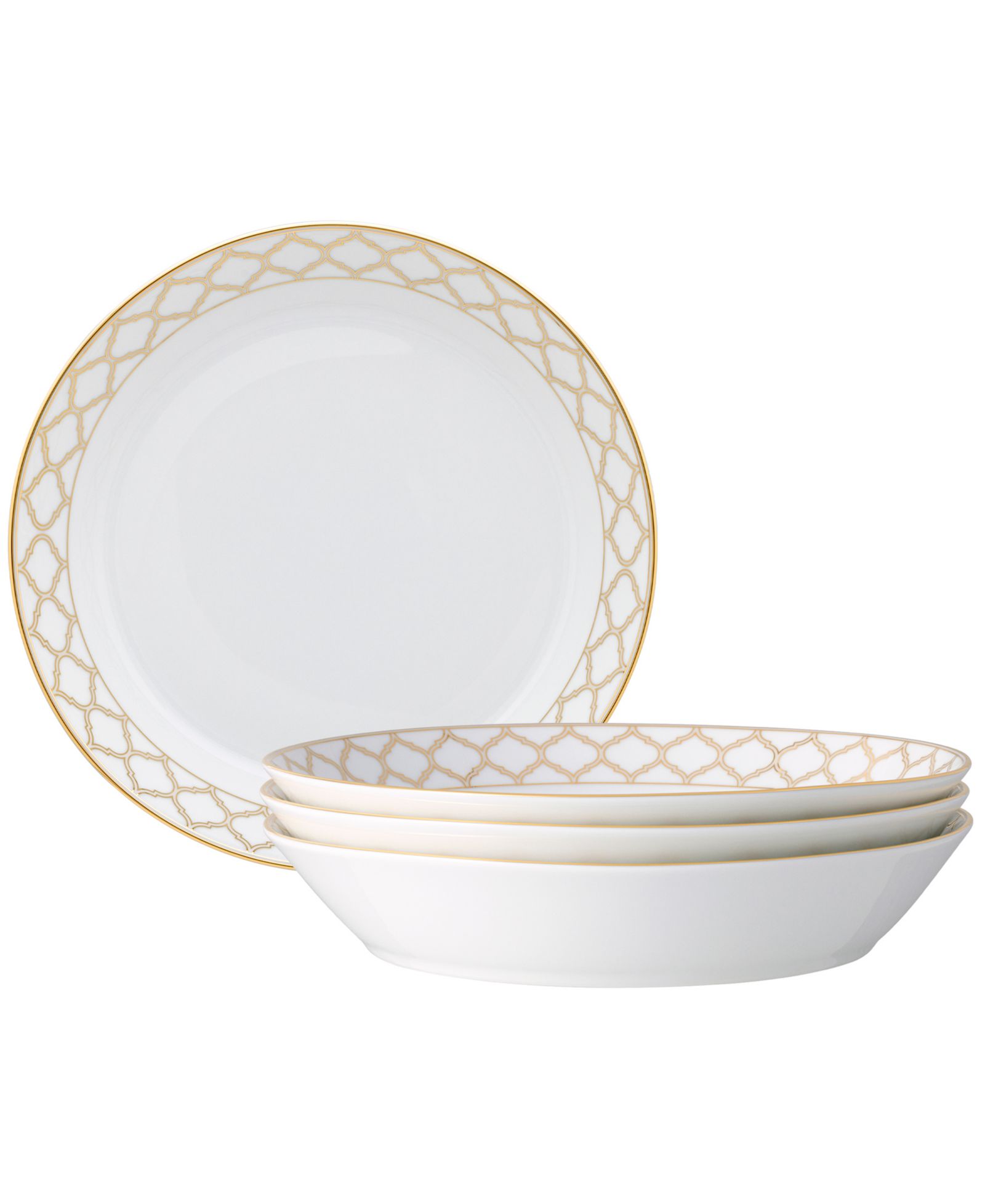 Набор из 4 обеденных чаш Noritake Eternal Palace Coupe