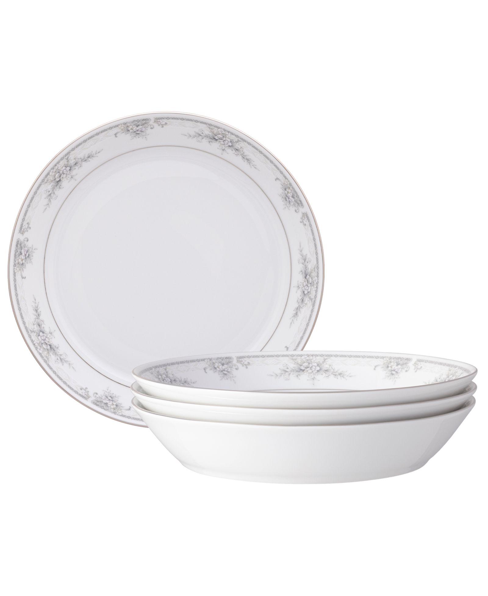 Набор из 4 обеденных чаш Noritake Sweet Leilani, 9-3/4", 43 oz.
