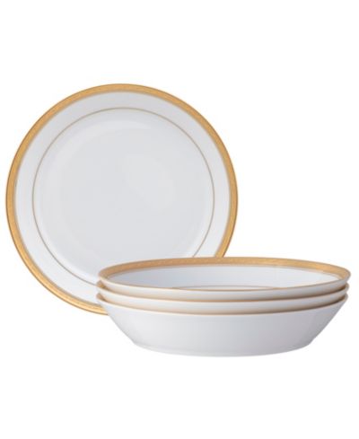 Noritake Crestwood 4-Pc. Coupe Dinner Bowl Set, Service For 4