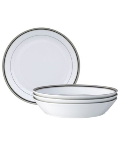 Noritake Austin Platinum Набор из 4 обеденных чаш Coupe, 9.75", 43 oz.