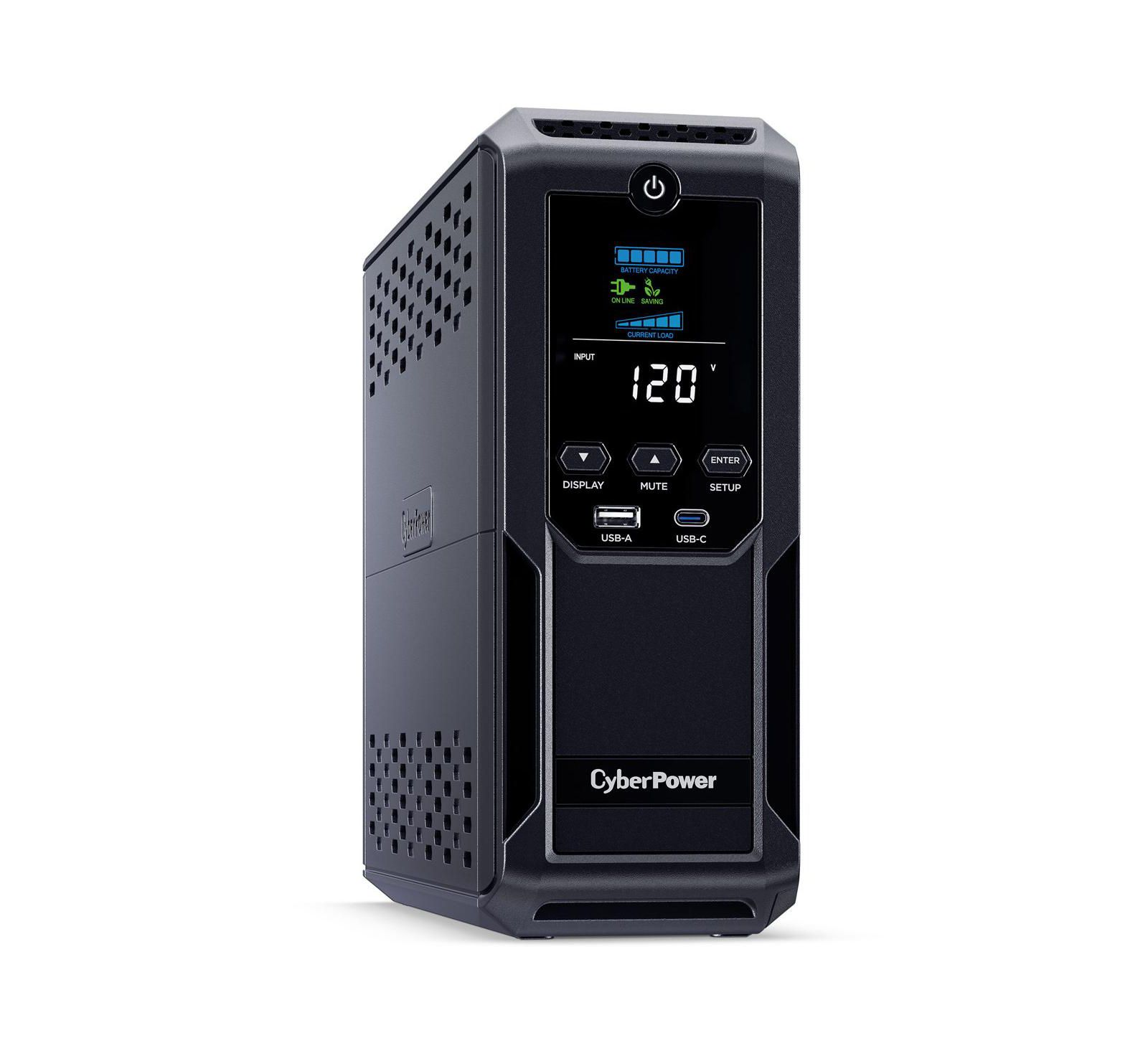 ИБП CyberPower CP1500AVRLCD3 1500VA/900W Intelligent LCD Mini-Tower