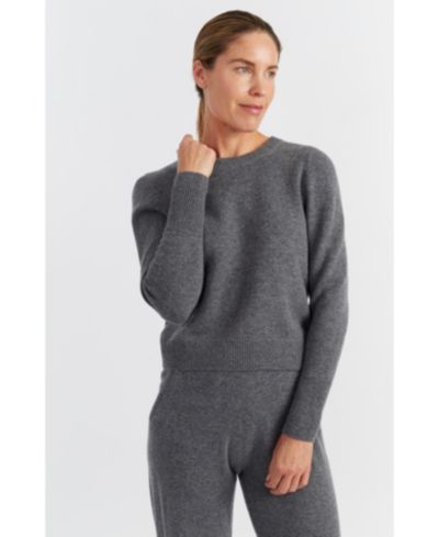Chinti & Parker Women's Chinti and Parker Pure Cashmere Cropped Sweater